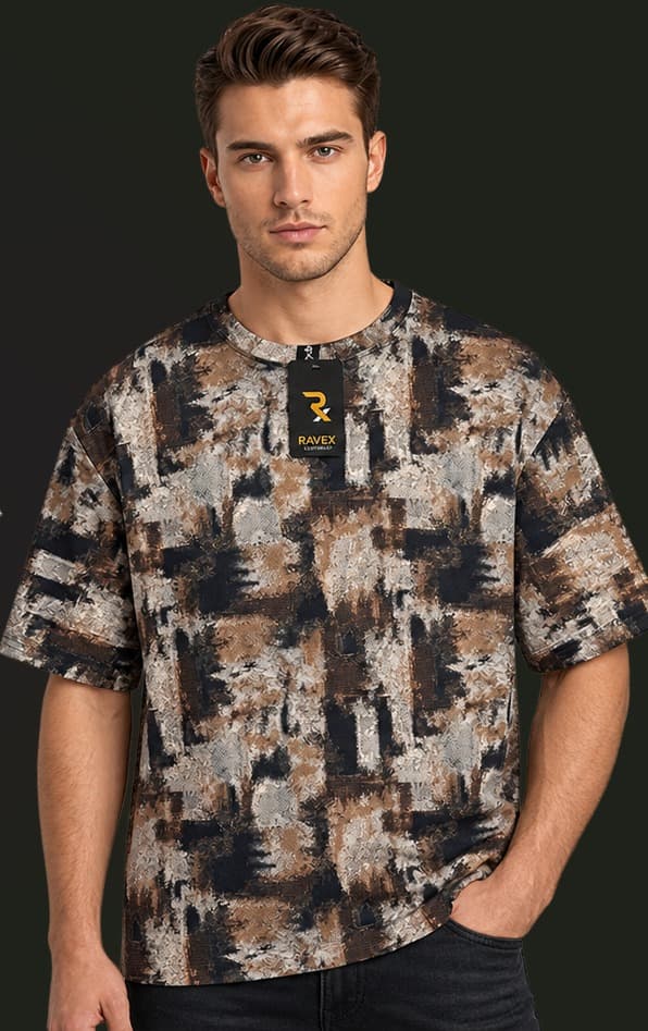 Scuba Drop Shoulder — Rust Camo