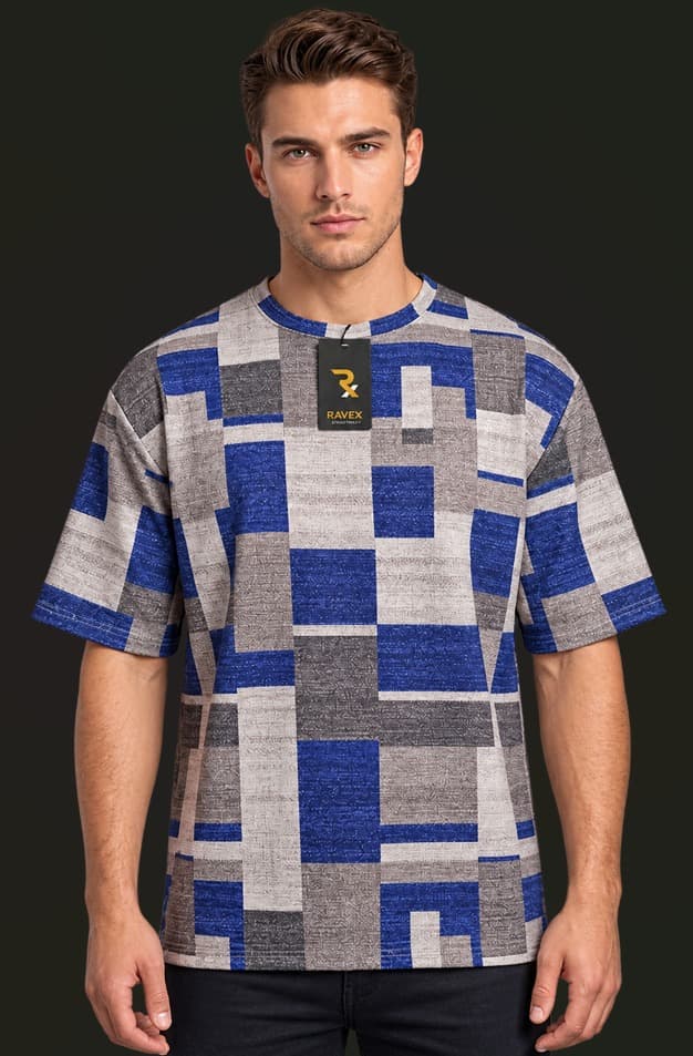 Scuba Drop Shoulder — Cobalt Block