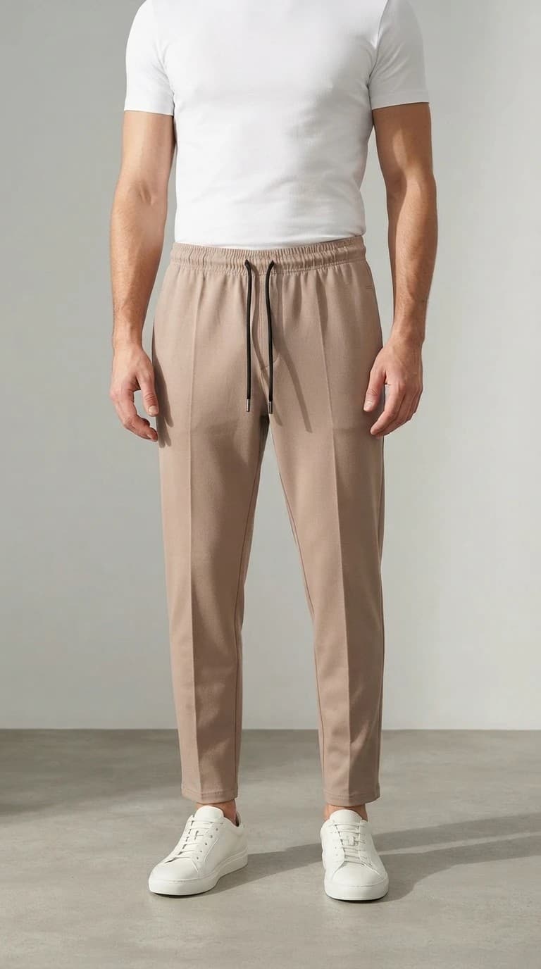 Baggy Trouser — Beige